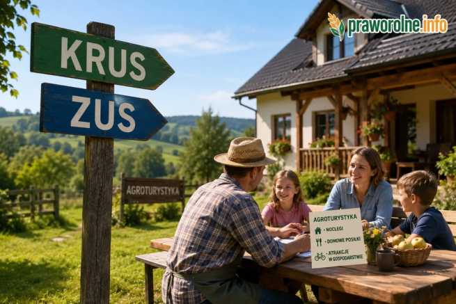 KRUS a agroturystyka – kiedy rolnik zostaje w KRUS, a kiedy przechodzi do ZUS